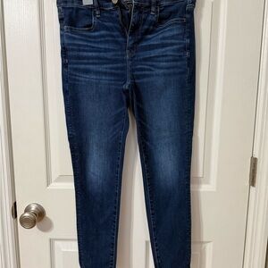 American Eagle Outfitters Dark Blue Skinny Jeans